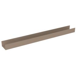 SELURA polica s hrazdou 80cm, béžová