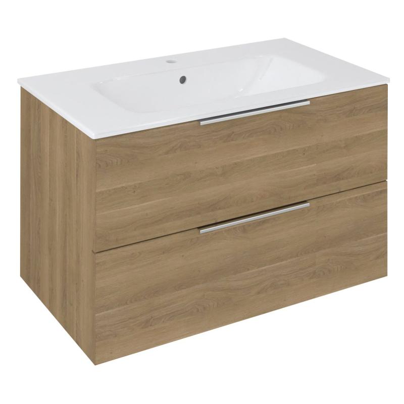 CIRASA umývadlová skrinka 79,8x52x46cm, dub cuneo