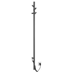 PASADOR elektrický sušiak uterákov, guľatý, 150x1500mm, 30 W, gun metal