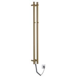 PAPINADO elektrický sušiak uterákov, 109x1200mm, 40 W, zlatá mat