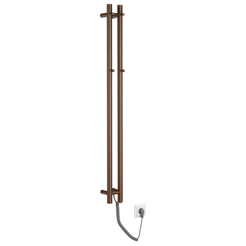 PAPINADO elektrický sušiak uterákov, 109x1200mm, 40 W, měď mat
