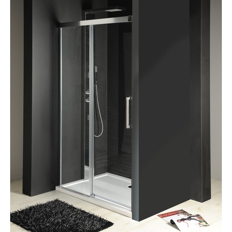 FONDURA sprchové dvere 1100mm, číre sklo