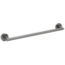 X-ROUND GUN METAL držiak uterákov 450mm, gun metal
