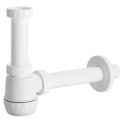 Umývadlový sifón 5/4", DN32, biela