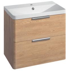 DENEB umývadlová skrinka 60,5x55x34,5cm, dub emporio