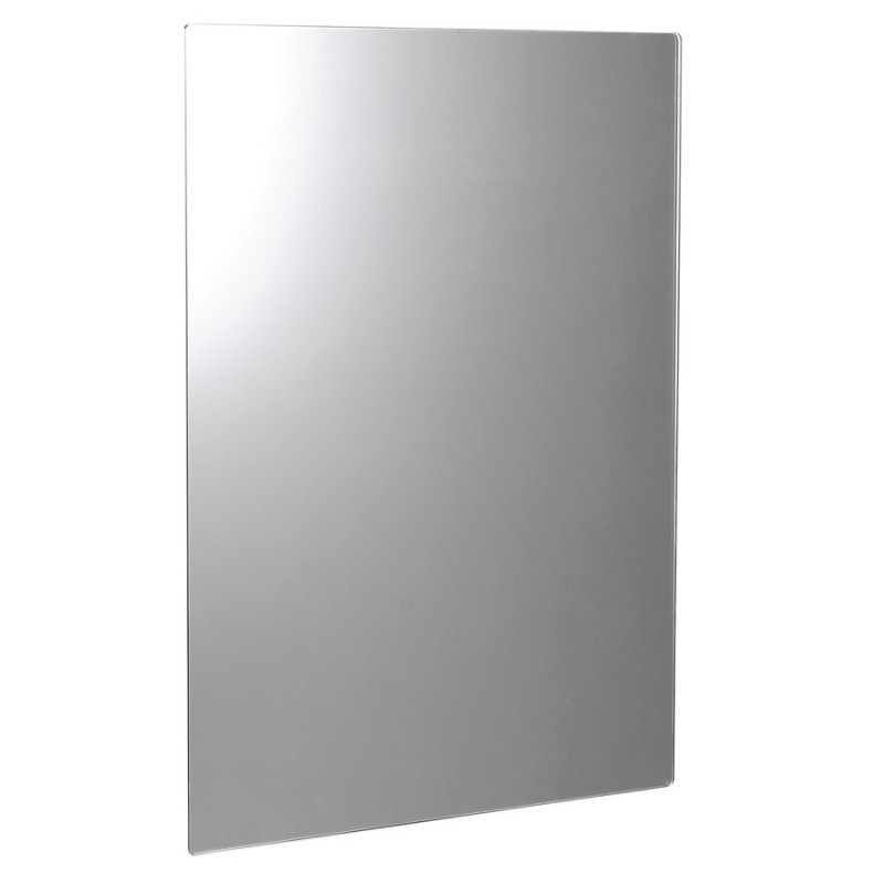 PLAIN zrkadlo 60x80cm, zaoblené rohy, bez uchytenia
