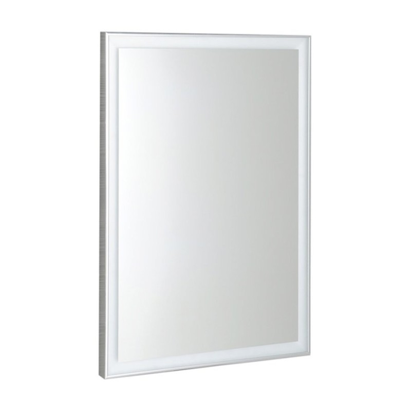 LUMINAR LED podsvietené zrkadlo v ráme 600x800mm, chróm