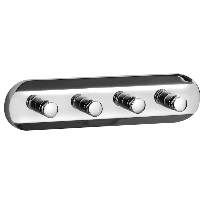 SAMBA štvorháčik, chróm