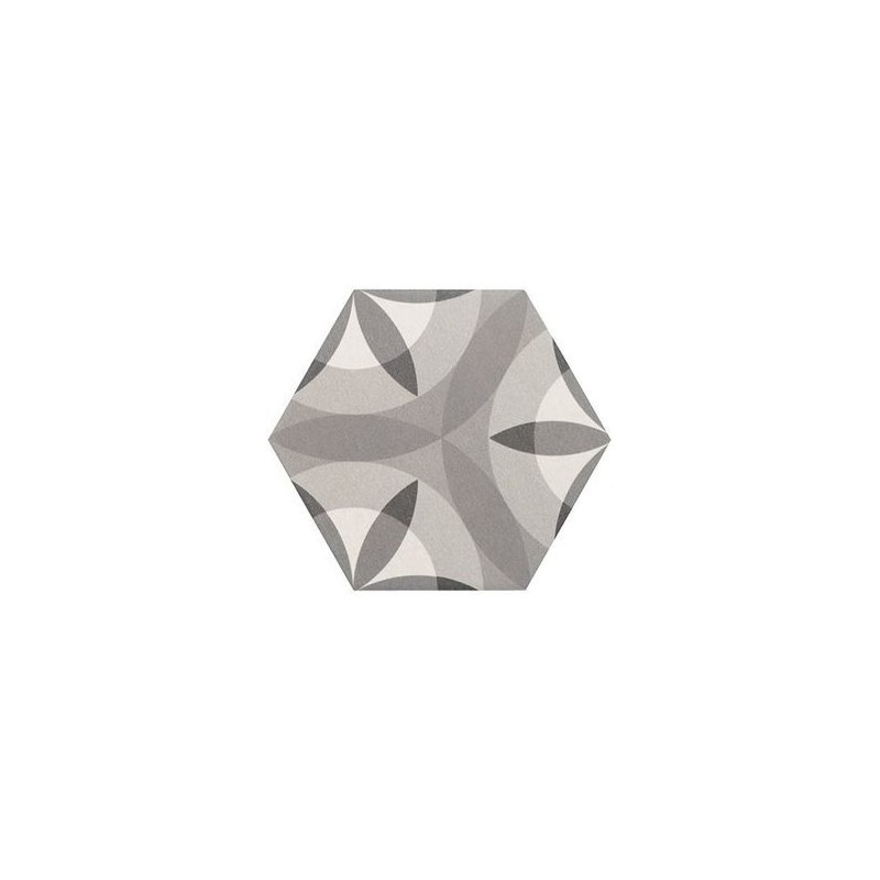 HEXATILE Nature B&W 17,5x20 (EQ-10D) (1bal0,714m2)