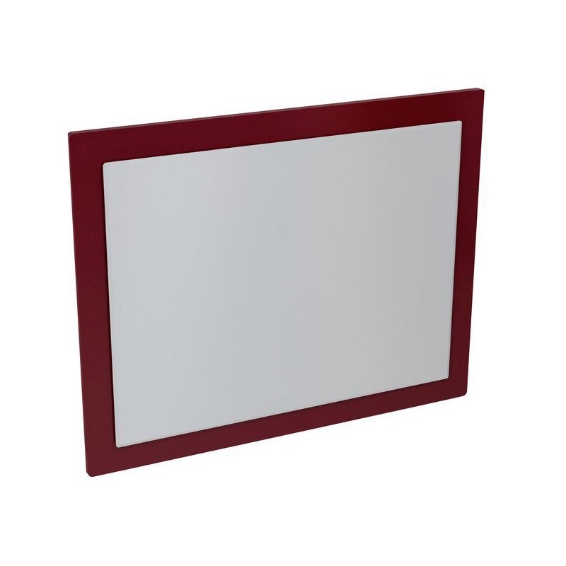 MITRA zrkadlo v ráme 720x520x40mm, bordó