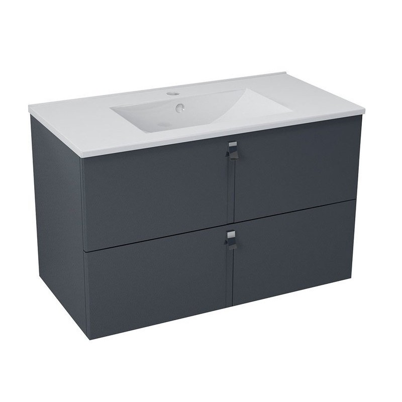 MITRA umývadlová skrinka 89,5x55x45,2 cm, antracit