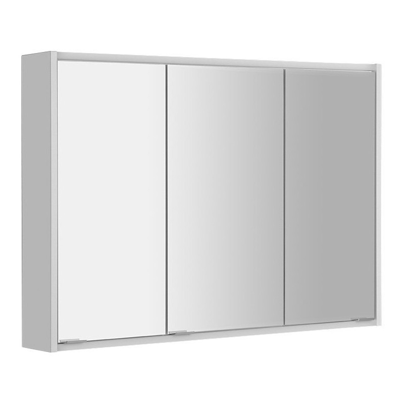 BATU galerka 100x71x15 cm, 2x LED osvetlenie, biela
