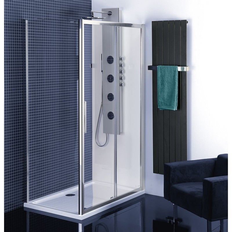 Lucis Line obdĺžniková sprchová zástena 1000x800mm L/P varianta