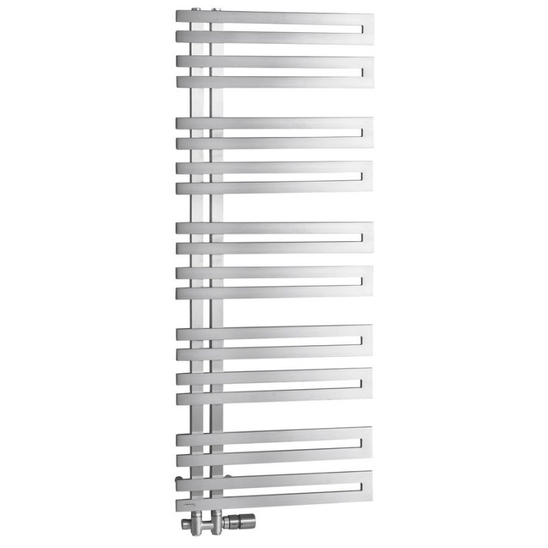VOLGA vykurovacie teleso 500x1238mm, brúsená nerez