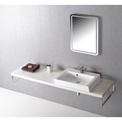 AVICE doska 180x50cm, dub starobiely