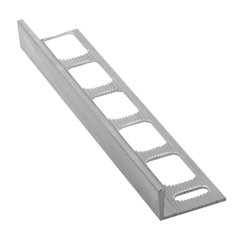 Lišta k obkladom L, matný eloxovaný hliník, L 250cm, 12,5mm