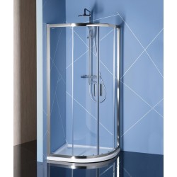EASY LINE štvrťkruhová sprchová zástena 1200x900mm, L/R, číre sklo
