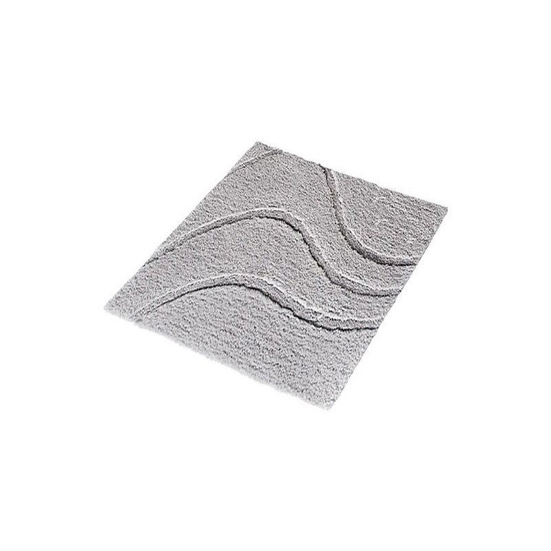 LA OLA predložka 55x50cm s protišmykom, polyester, šedá