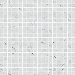 ZEN Carrara Glass mosaic 25x25mm (plato 31,2x49,5)