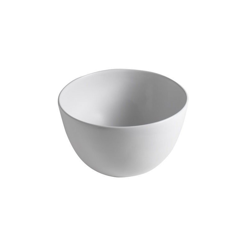DOME keramické umývadlo 45,5 cm, na dosku, bez prepadu