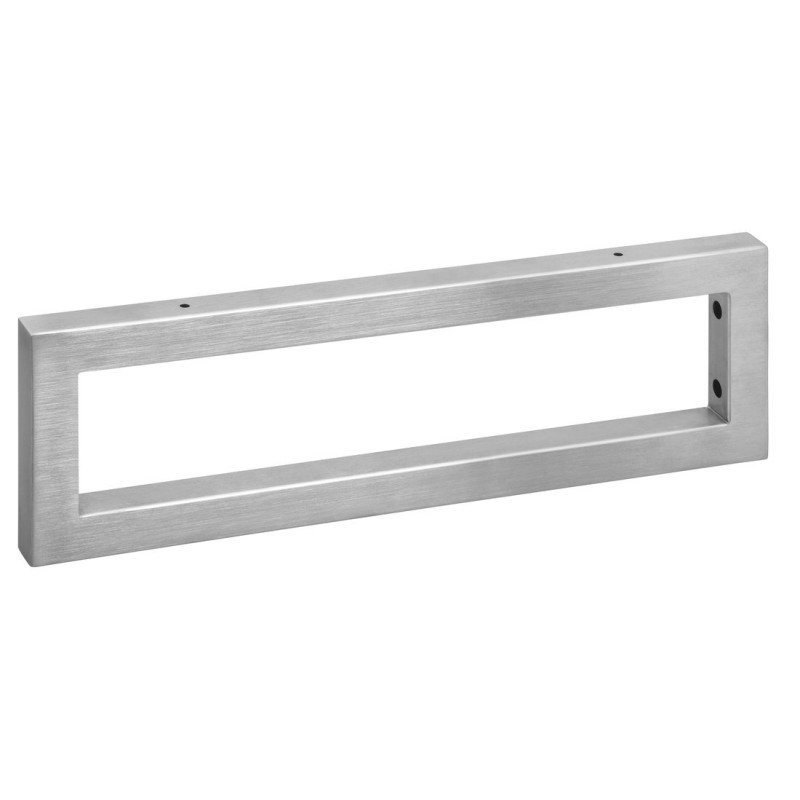 Uzavretá konzola 490x150x30mm, brúsená nerez, 1 kus