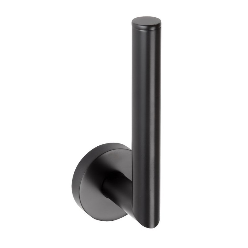 X-ROUND BLACK držiak toaletného papiera rezervný, čierný