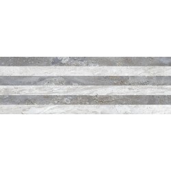 WEMBLEY Relieve Stripe Gris G 20x60 (bal1,20 m2)