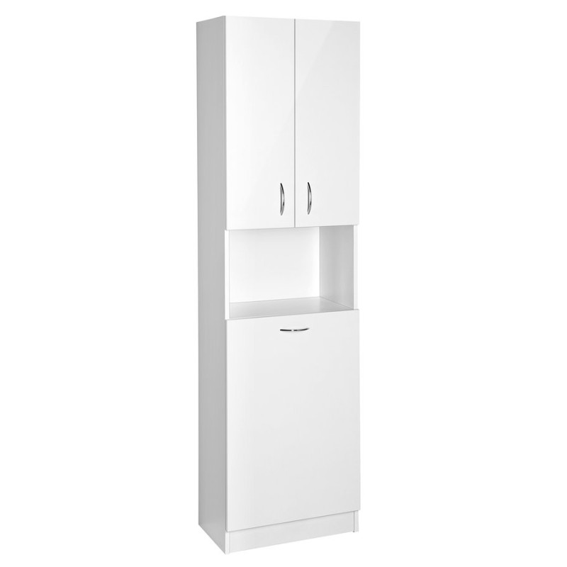 SIMPLEX ECO vysoká skrinka s košom 50x180x30cm