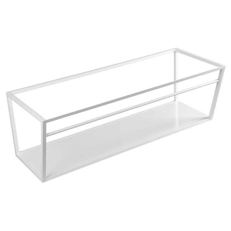 SKA Konštrukcia pod umývadlo/pod dosku 1200x400x460mm, biela mat, s bielou MDF policou