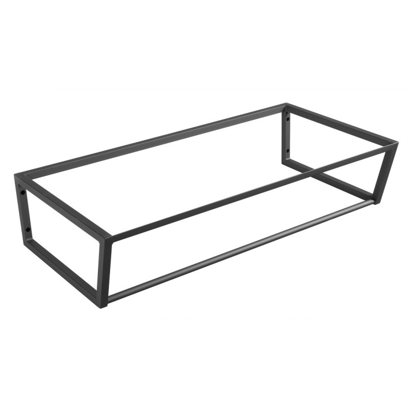 SKA Konštrukcia pod umývadlo/pod dosku, 900x200x460mm, čierna mat