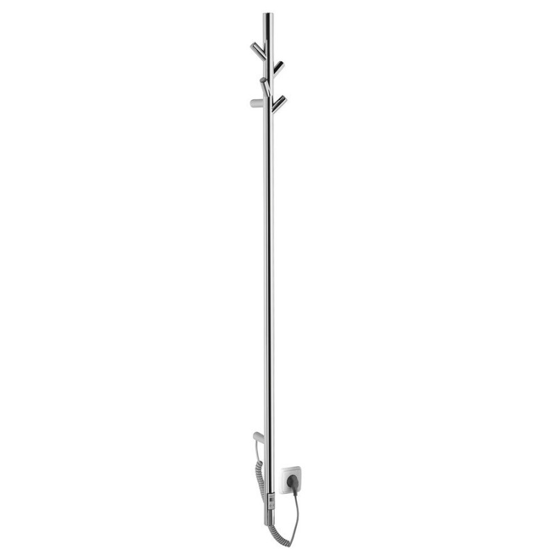 PASADOR elektrický sušiak uterákov s časovačom, guľatý, 150x1500 mm, 30 W, nerez