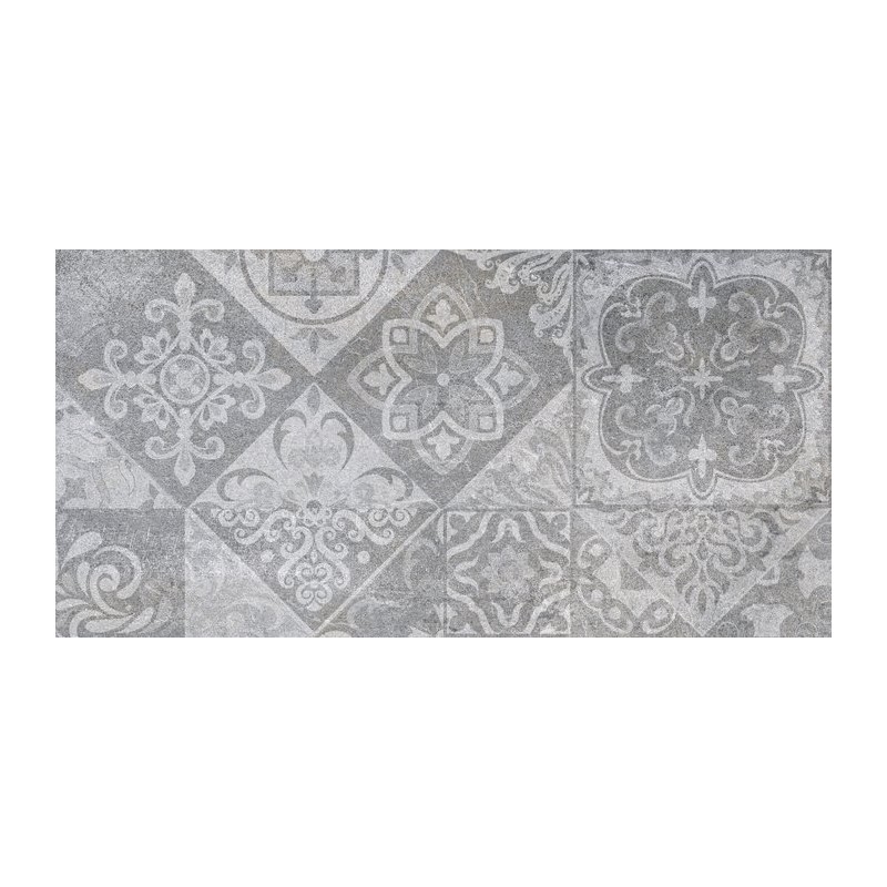 ROCK Decor Grafito 25x50
