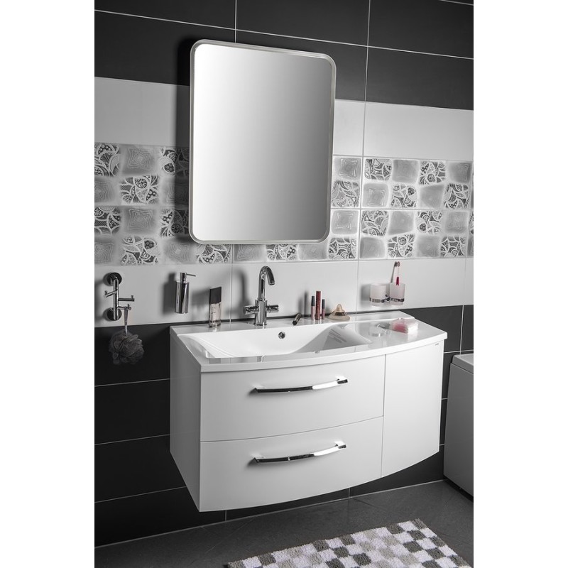 Kúpeľňový set JULIE 105, ľavá, biela
