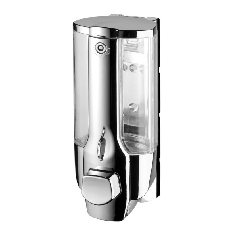 Dávkovač tekutého mydla na zavesenie 350ml, chrom