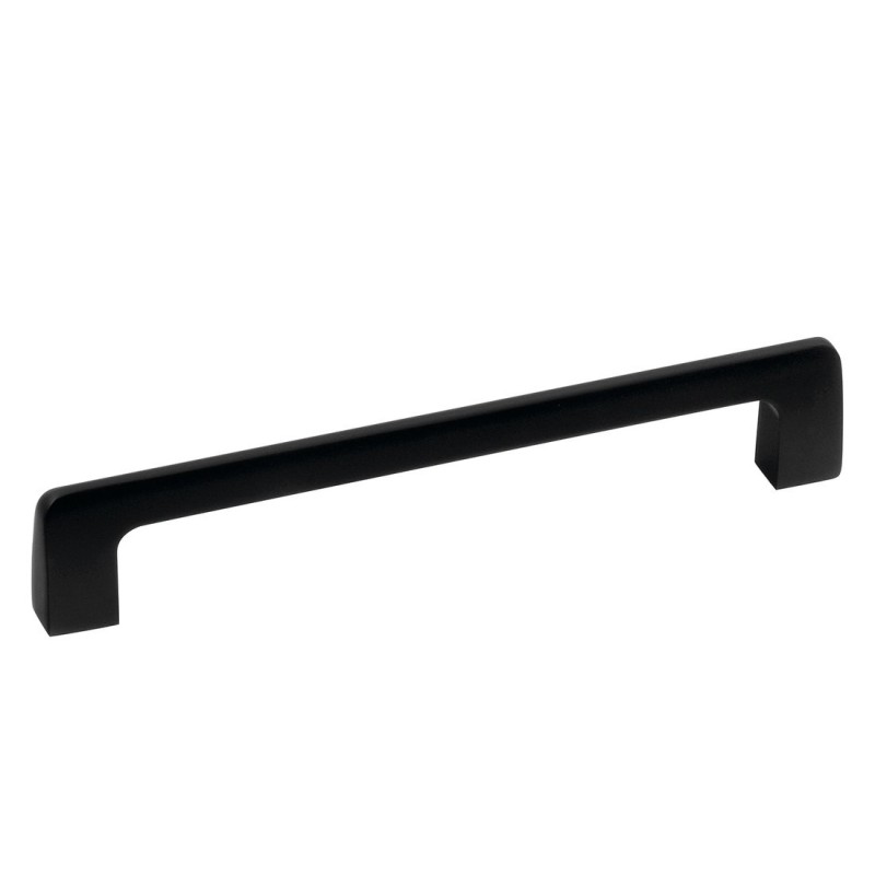 Úchytka na nábytok, rozteč 160mm, matná čierna
