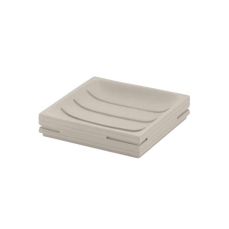 QUADROTTO mydelnička na postavenie, tortora