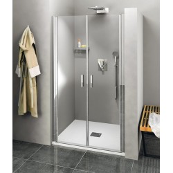 ZOOM LINE sprchové dvere dvojkrídlové 900mm, číre sklo