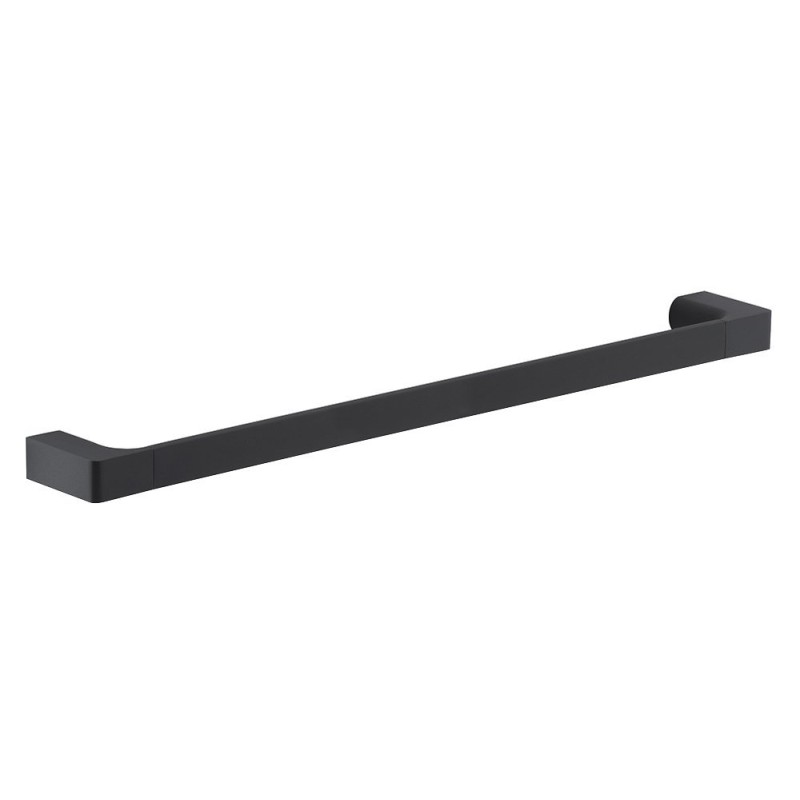 PIRENEI držiak uterákov 600x66mm, čierna matná
