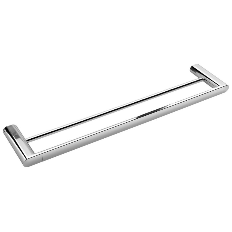 FLORI držiak uterákov dvojitý 600x127mm, chróm