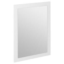 TREOS zrkadlo v ráme 750x500x28mm, biela matná