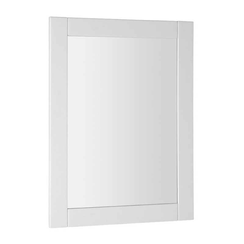 FAVOLO zrkadlo v ráme 60x80 cm, biela mat