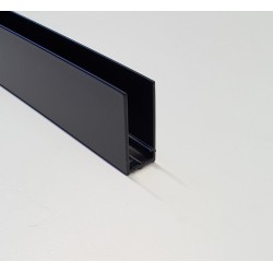 CURE BLACK stenový profil, čierna matná