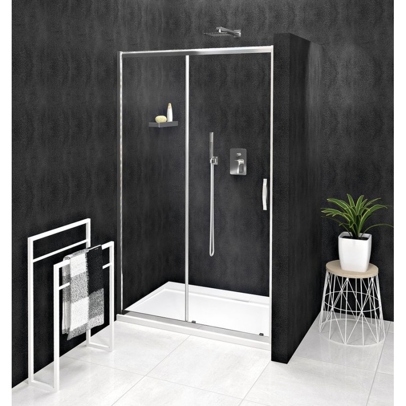 SIGMA SIMPLY sprchové dvere posuvné 1200mm, číre sklo