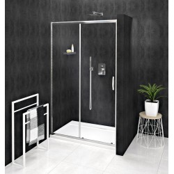 SIGMA SIMPLY sprchové dvere posuvné 1300mm, číre sklo