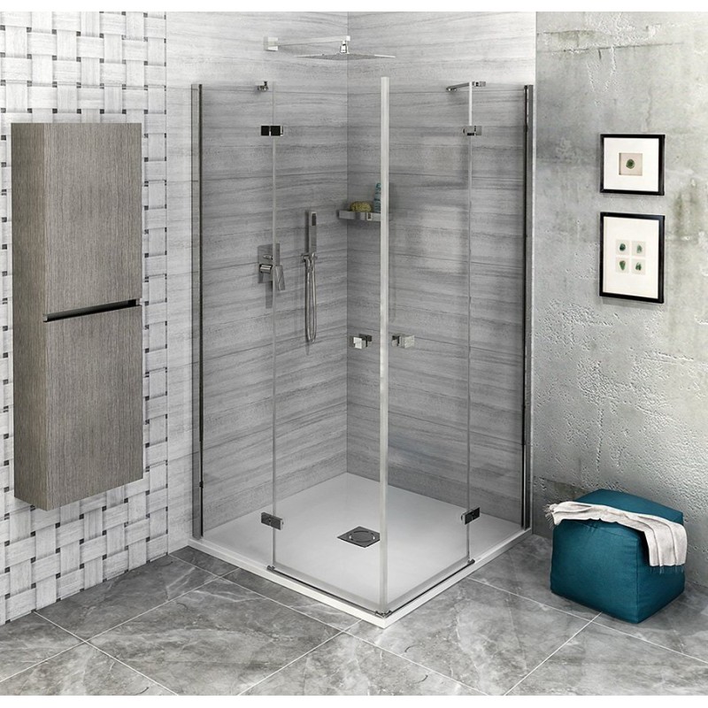FORTIS LINE štvorcová sprchová zástena 1400x1400 mm, rohový vstup