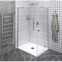 FORTIS LINE obdĺžniková sprchová zástena 800x1000 mm, R varianta