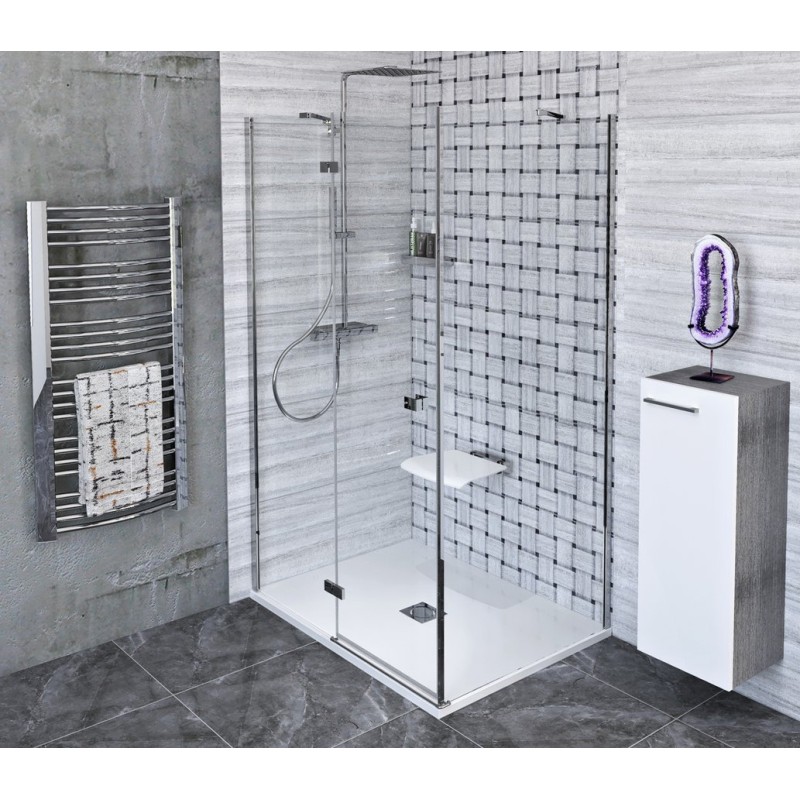 FORTIS LINE obdĺžniková sprchová zástena 1400x1000 mm, L varianta