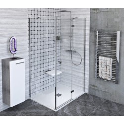 FORTIS LINE obdĺžniková sprchová zástena 1500x900 mm, R varianta