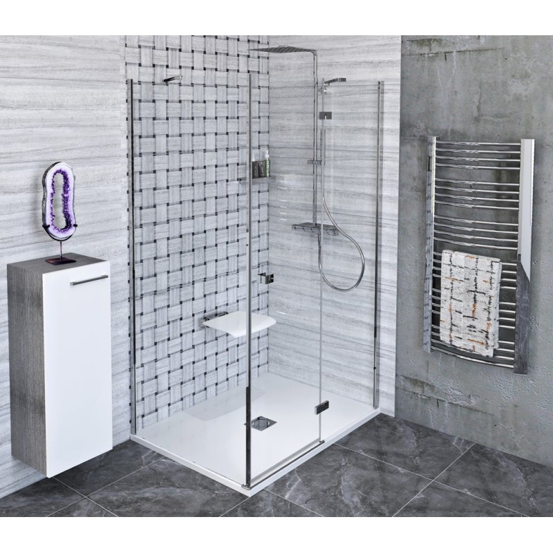 FORTIS LINE obdĺžniková sprchová zástena 1500x900 mm, R varianta