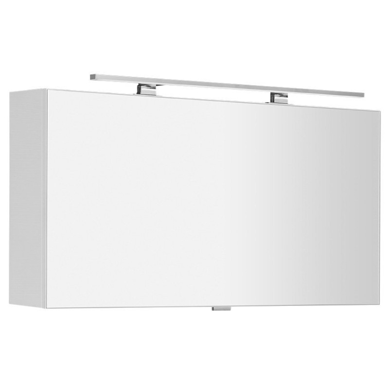 CLOE galérka s LED osvetlením, 100x50x18cm, biela